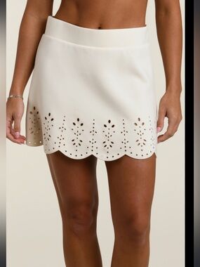 La Blanca NEW cloud set lounge mini skirt Size XL